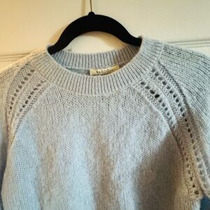 Ragdoll Women's Soft Baby Blue Sweater